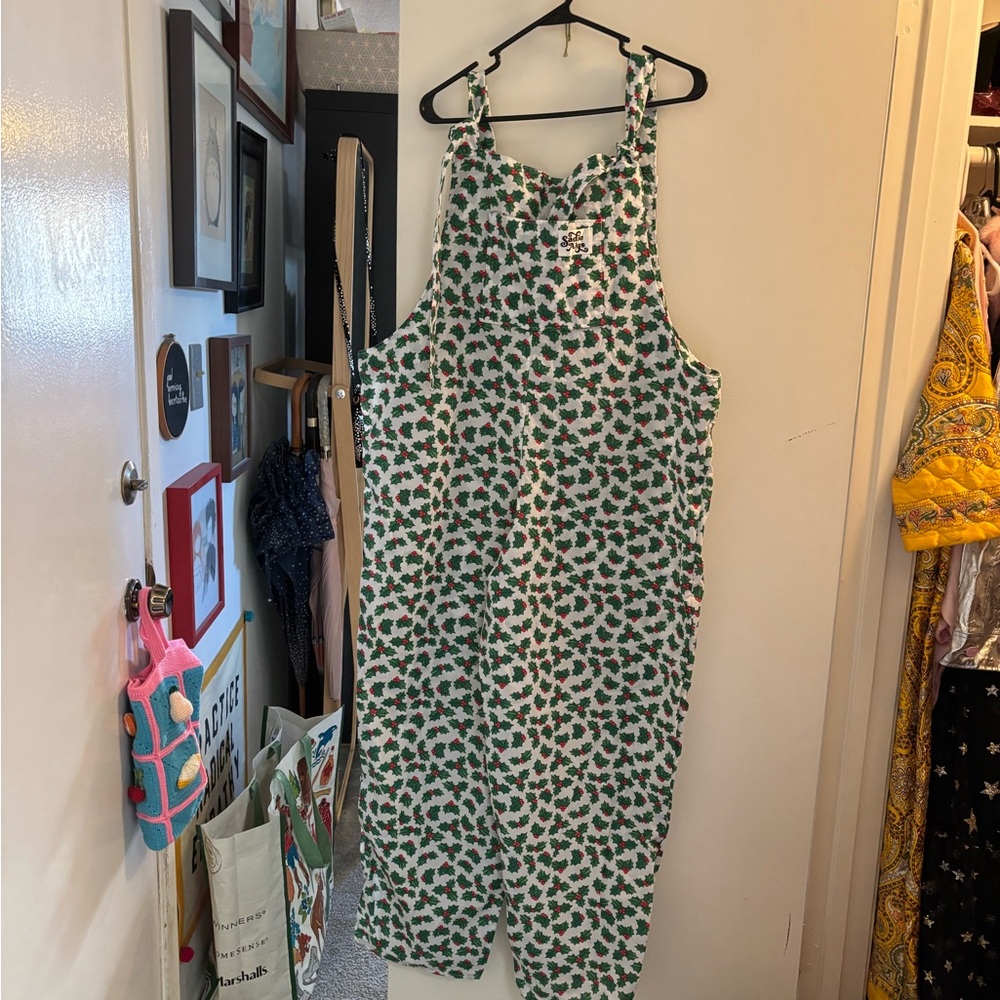 sadie alys christmas holiday jumpsuit 1xl 18
